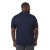 Back of Custom Men's Eco Recycled Short Sleeve Polo Shirt