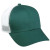 Structured Mesh Back Cap with Snap Closure Promo Dark Green/White