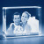 Personalized Photo Keepsake | Laser Etched Glass Keepsake