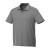 Logo Embroidered Men's AMOS Eco Short Sleeve Polo - Steel grey