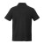 Logo Customized Men's AMOS Eco Short Sleeve Polo - Black