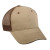 Promo Sandwich Visor with Mesh Back Cap Khaki/brown