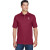 Custom Harriton Men's Ringspun Cotton Pique Polo - Wine