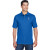 Custom Harriton Men's Ringspun Cotton Pique Polo - True royal