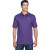 Custom Harriton Men's Ringspun Cotton Pique Polo - Team purple