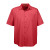 Parrot Red Harriton Men's Paradise Short Sleeve Performance Button Down Shirt