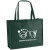 George™ Non-Woven Tote Bag Logo Products - Hunter Green