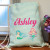 Mermaid Friends Personalized Drawstring Backpack