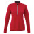 Custom Women's Vega Tech Quarter Zip - Team red