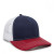 Custom Embroidered Ultimate Trucker Cap - Navy/white/cardinal