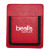 Imprinted Logo Handy Tek Pocket - Red