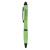Imprinted Wheat Straw Stylus Pen - Lime