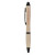 Imprinted Wheat Straw Stylus Pen - Cream