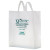 16 x 18 Clear Frosted Shopping Bag with Gusset - Ink Imprint