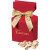 Custom Pistachio Gifts | Jumbo California Pistachios in Red Gift Box | Custom Logo Printed Pistachio Bags in Bulk - Gold Bow