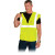 Promo 3 Pocket Solid Breakaway Vest  - Yellow