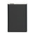 UL Listed Slim Power Bank with Logo - Black