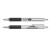 Zebra Rubber Grip Stainless Steel Retractable Gel Pen