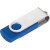 Rotate Flash Drive-4 GB - Royal Blue