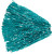 Solid Handle Pom Poms - 500 Count - Teal