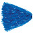 Bright Blue Custom Cheerstar Handle Pom - 1,250 Streamers