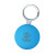 Imprinted Halcyon Twirlerz Fidget Key Ring - Light Blue