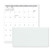 White Custom USA Made Horizontal Pocket Planner