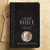 Photo Personalized King James Version Lux Black Leather Personalized Bible