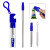 Custom Logo Straw Kit with Bottle Opener - Blue