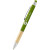 Green Engraved Saratoga Bamboo Grip Stylus Pen