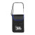 Black and Royal Blue Promotional Double Bottle Beach Cooler 