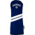 Navy/White Embroidered Sunfish Duraleather Driver Head Cover