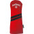 Red/Black Embroidered Sunfish Duraleather Driver Head Cover