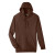 Sport Dark Brown HydroSport Heavyweight Custom Pullover Sweatshirt