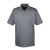 Men's Charcoal Custom Cool & Dry Mesh Pique Polo Shirt