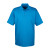 Men's Pacific Blue Custom Cool & Dry Mesh Pique Polo Shirt