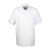 Men's White Custom Cool & Dry Mesh Pique Polo Shirt