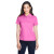 Ladies' Core365 Origins Performance Polo - Charity pink