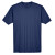 Men's Navy Custom Sport Performance Interlock T-Shirt