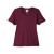 Logo CORE365 Ladies' Fusion ChromaSoft T-Shirt - Burgundy