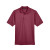 Logo Devon & Jones CrownLux Men's Plaited Polo - Burgundy