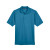 Logo Devon & Jones CrownLux Men's Plaited Polo - Dark teal