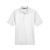 Logo Devon & Jones CrownLux Men's Plaited Polo - White