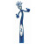 Promo Blue Thumbs-Up Bend-a-Pen