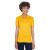 Gold Ladies Custom UltraClub Cool & Dry Mesh Pique Polo - Front