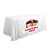 White Wide Full Color Front LazerLine Table Runner