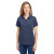 Custom Embroidered Ladies CORE365 Fusion Polo - Classic Navy Heather