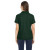 Back of Forest Ladies Fusion ChromaSoft Pique Custom Polo Shirt