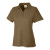 Coyote Brown Ladies Fusion ChromaSoft Pique Custom Polo Shirt