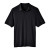 Black Custom North End Men's Stretch Performance Polo